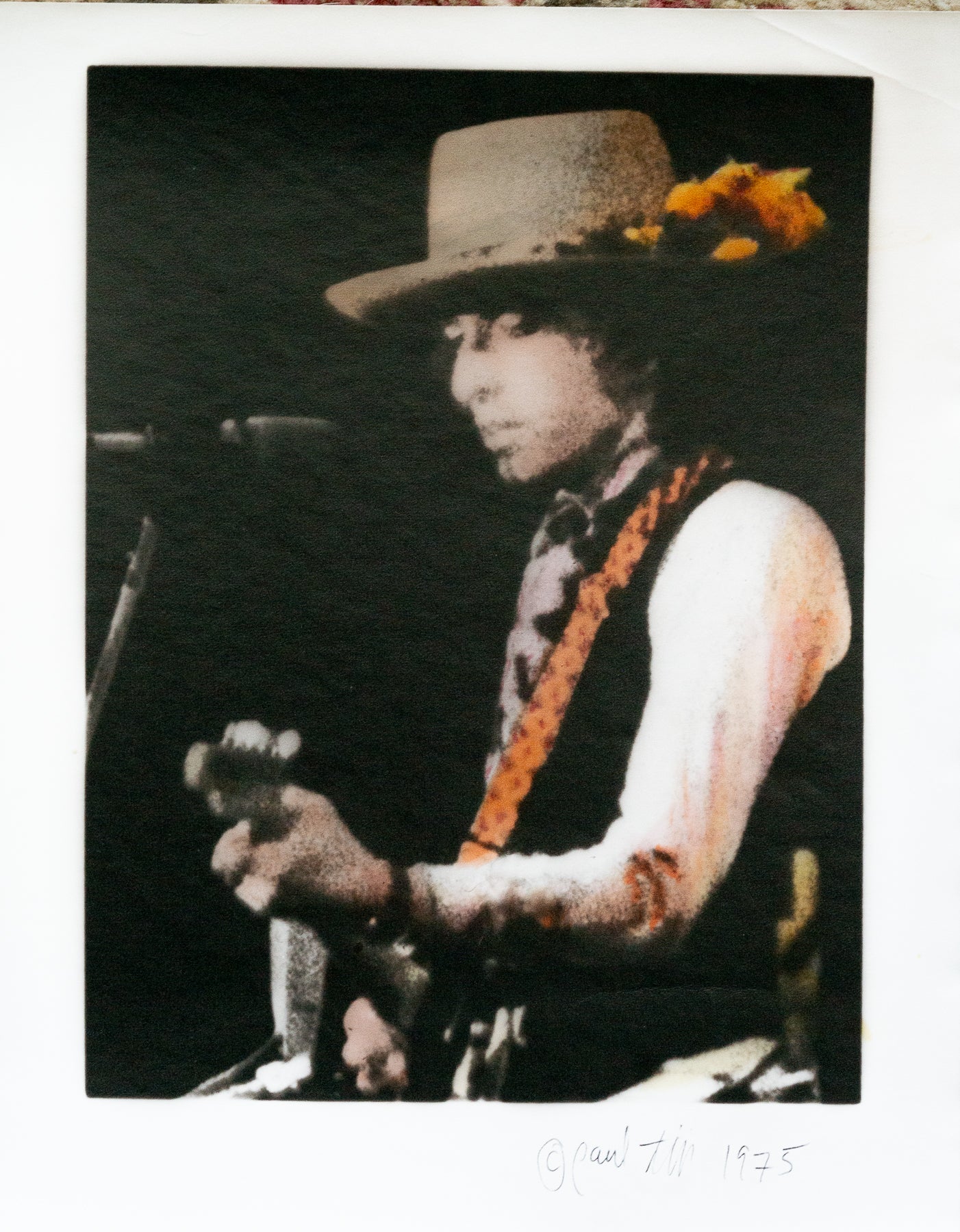 Bob Dylan, Niagara Falls N.Y., 1975, Songbook Cover