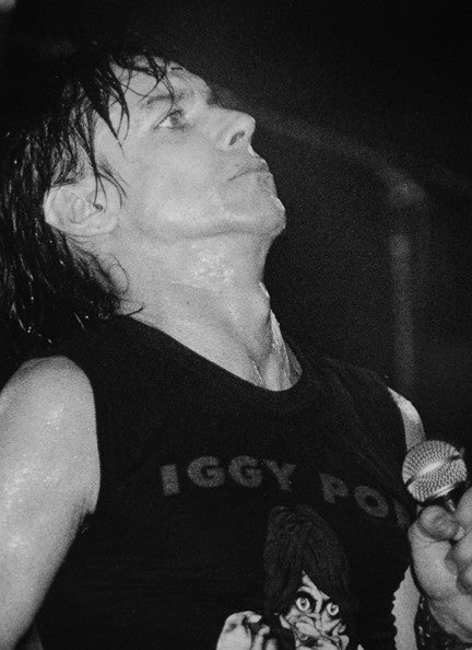 Iggy Pop photo iggy pop photograph iggy pop 1978 iggy pop concert photo