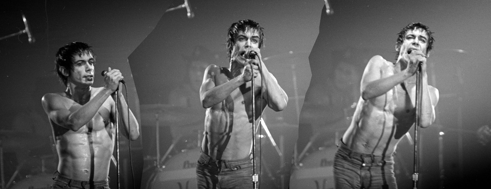 Iggy Pop- 1977-tripich, Framed