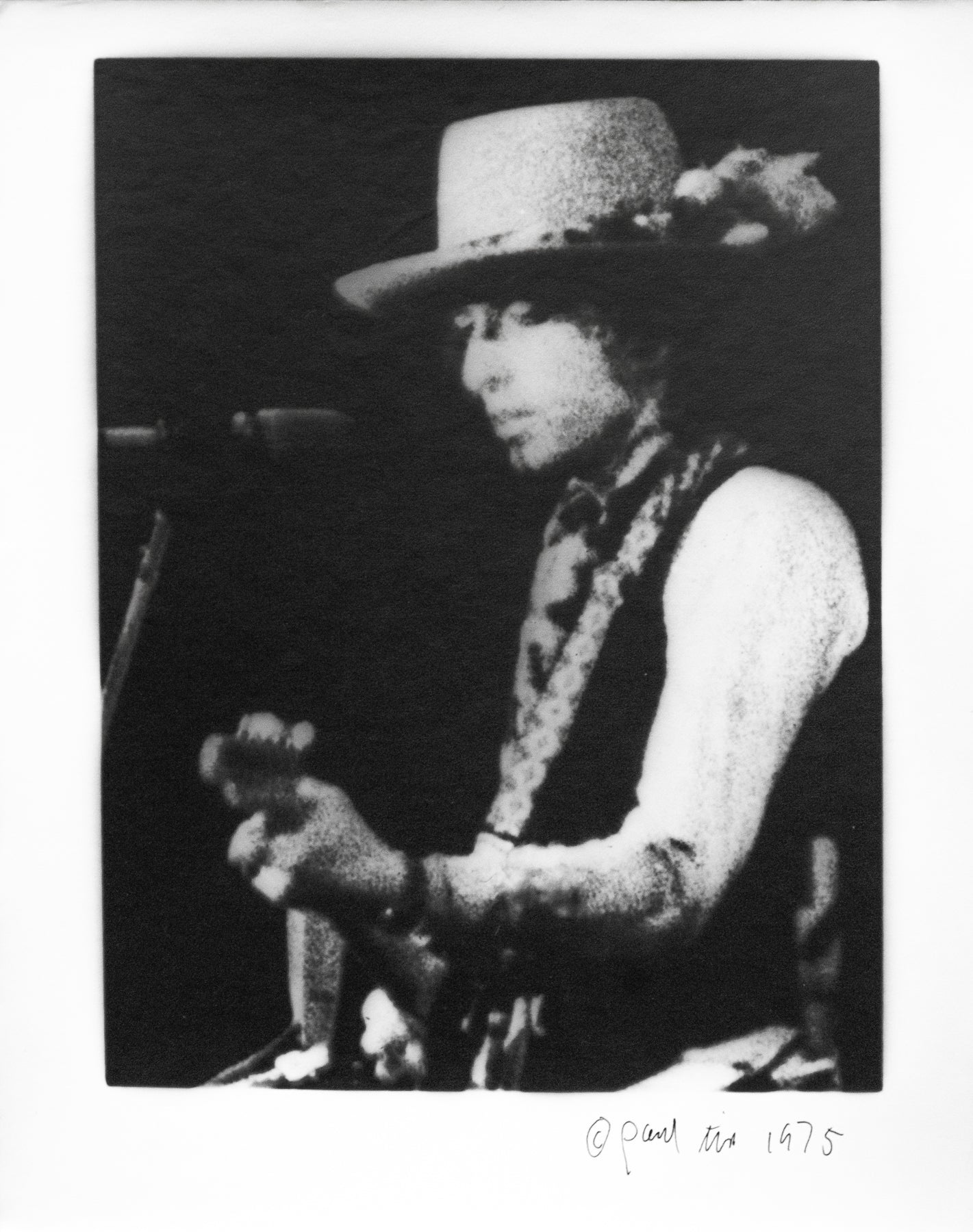 Bob Dylan, Niagara Falls N.Y., 1975, Songbook Cover
